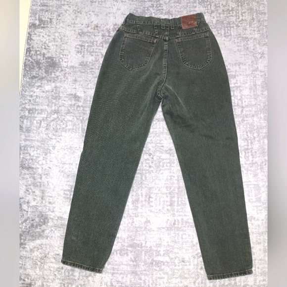 Lee Denim - Vintage Lee Green High waist Mom Jeans Size Size 12 Short